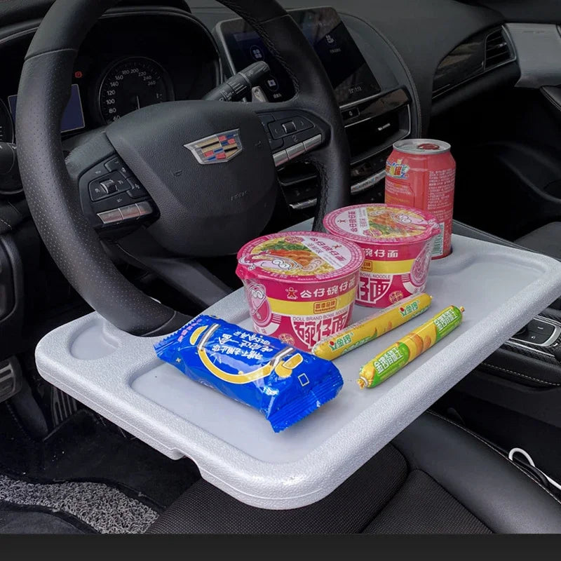 Portable Car Tray: Laptop, Dining, and Drink Tray